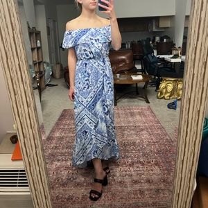 ASOS Off the Shoulder Maxi Dress